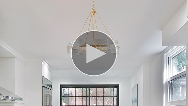 うー Novelbright BRIGHT1、Chandelier MEIXISUE Modern Glass Chandelier,9 Light Nordic Bubble Ball